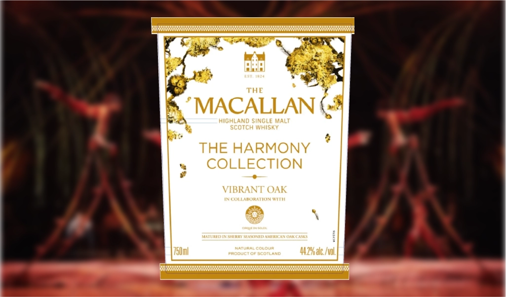 Macallan Kết Hợp Với Cirque du Soleil Trong Bộ Sưu Tập Harmony Mới Phiên Bản Vibrant Oak